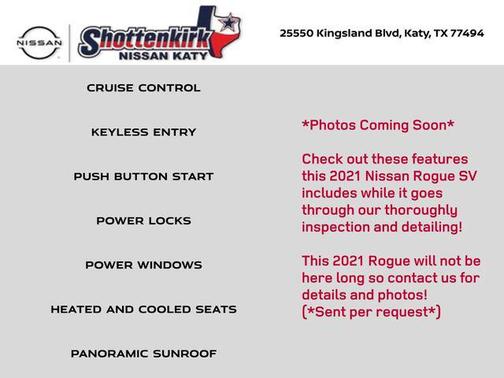 2021 Nissan Rogue SV