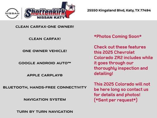 2025 Chevrolet Colorado ZR2