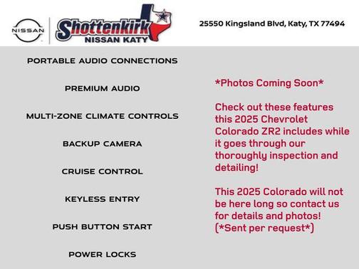 2025 Chevrolet Colorado ZR2