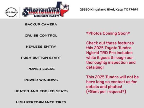 2025 Toyota Tundra Hybrid TRD Pro