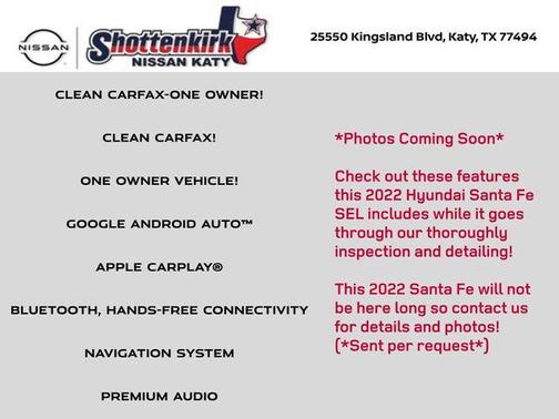 2022 Hyundai SANTA FE SEL 2.4