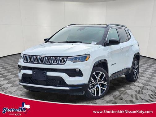 Bright White Clearcoat 2025 Jeep Compass Limited