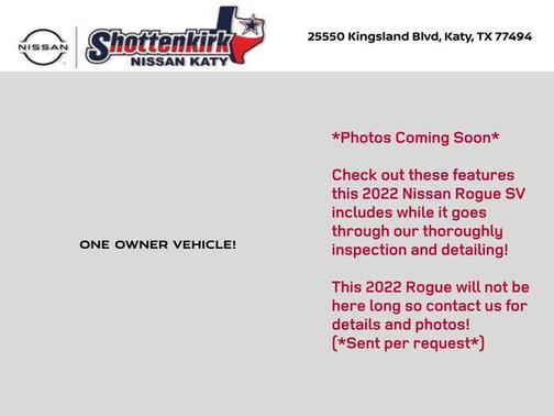 2022 Nissan Rogue SV