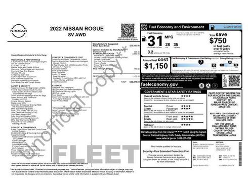 2022 Nissan Rogue SV