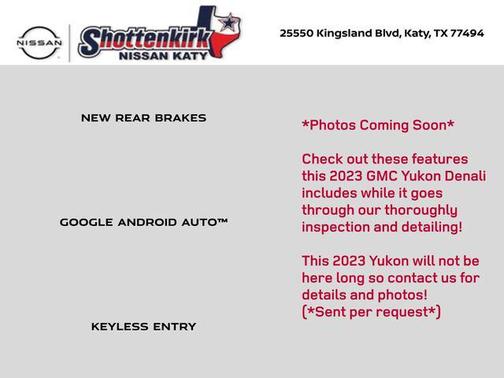 Volcanic Red Tintcoat 2023 GMC Yukon Denali