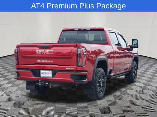 Volcanic Red Tintcoat 2024 GMC Sierra 2500 AT4