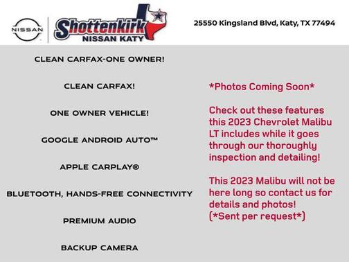 2023 Chevrolet Malibu FWD 1LT