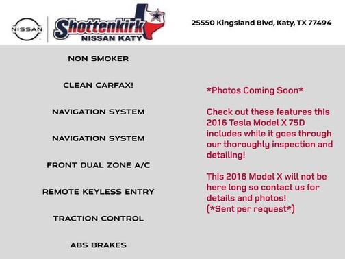 2016 Tesla Model X 75D
