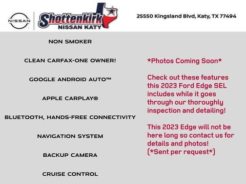 2023 Ford Edge SEL