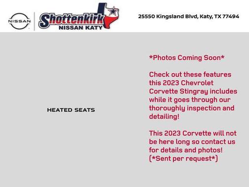 2023 Chevrolet Corvette Stingray w/3LT