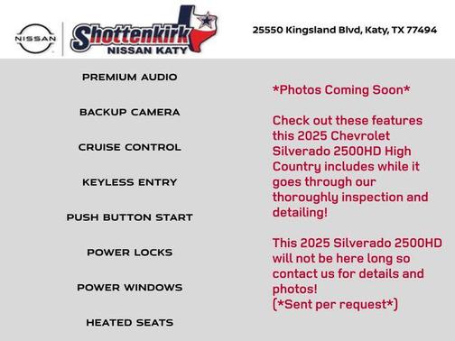 2025 Chevrolet Silverado 2500 High Country