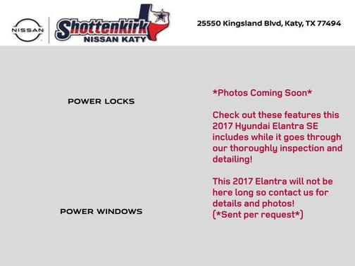 2017 Hyundai ELANTRA SE