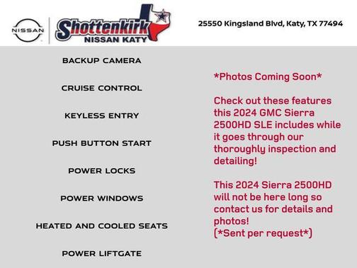 2024 GMC Sierra 2500 SLE