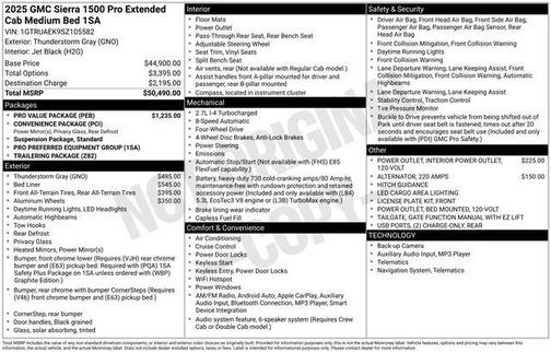 2025 GMC Sierra 1500 Pro