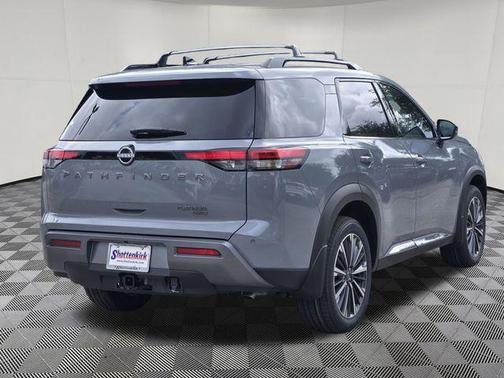 Boulder Gray Pearl 2026 Nissan Pathfinder Platinum