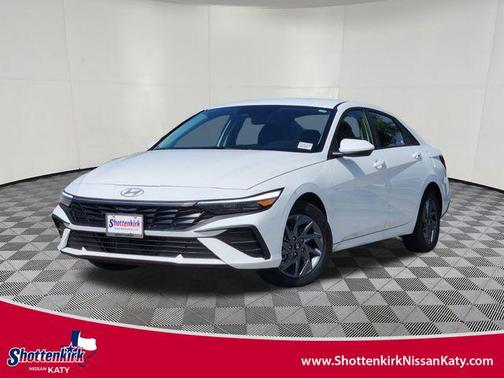 Serenity White 2025 Hyundai ELANTRA HEV Blue