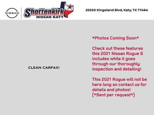 2021 Nissan Rogue S