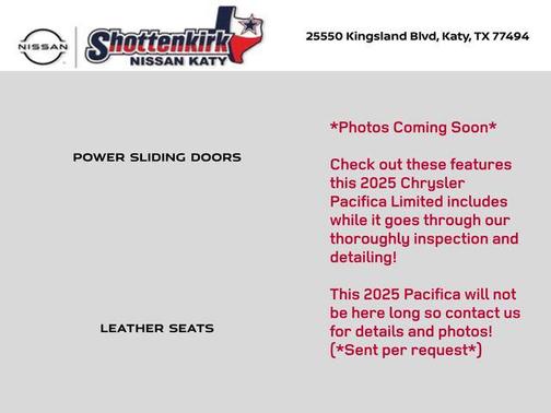 2025 Chrysler Pacifica Limited