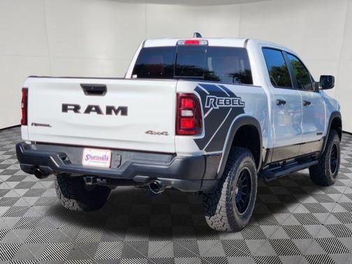 Bright White Clearcoat 2025 RAM 1500 Rebel