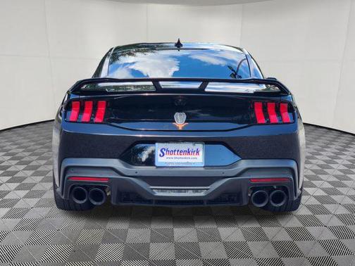 Shadow Black 2025 Ford Mustang Dark Horse Fastback