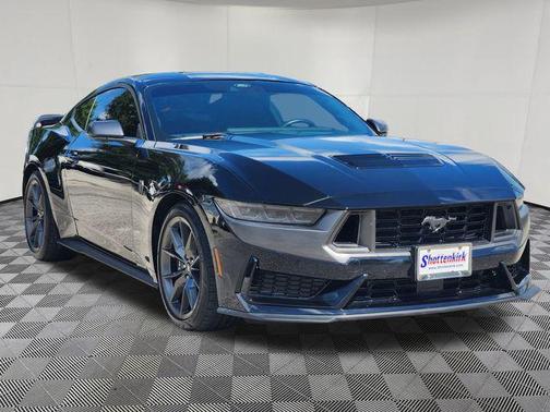 Shadow Black 2025 Ford Mustang Dark Horse Fastback