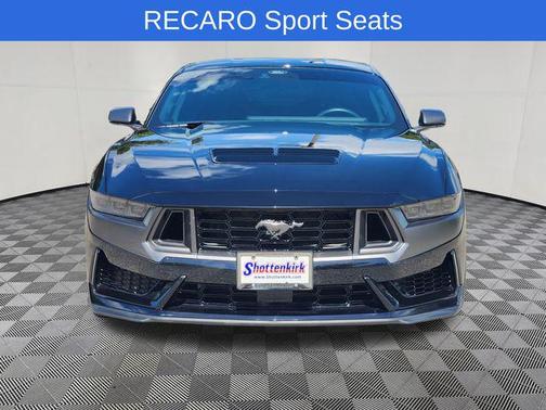 Shadow Black 2025 Ford Mustang Dark Horse Fastback