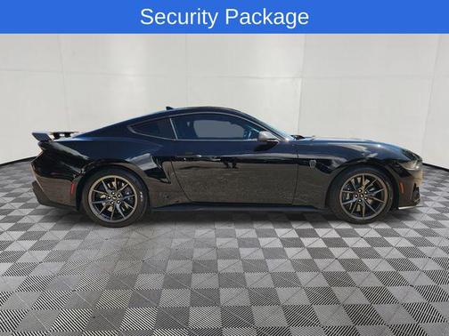 Shadow Black 2025 Ford Mustang Dark Horse Fastback
