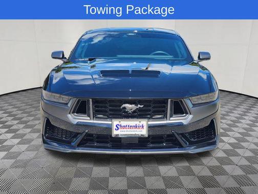 Shadow Black 2025 Ford Mustang Dark Horse Fastback