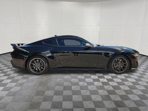 Shadow Black 2025 Ford Mustang Dark Horse Fastback