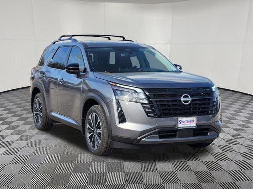 Gun Metallic 2026 Nissan Pathfinder Platinum