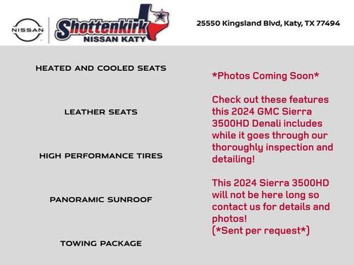 2024 GMC Sierra 3500 Denali