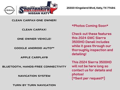 2024 GMC Sierra 3500 Denali