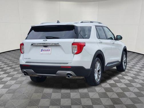 Oxford White 2021 Ford Explorer Limited