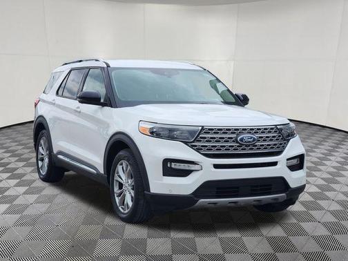 Oxford White 2021 Ford Explorer Limited