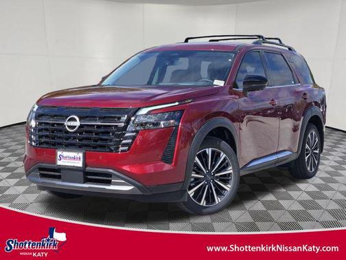 Scarlet Ember Tintcoat 2026 Nissan Pathfinder Platinum