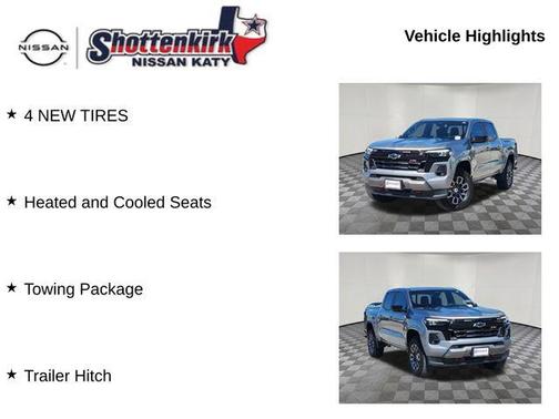 Sterling Gray Metallic 2024 Chevrolet Colorado Z71