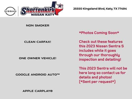 2023 Nissan Sentra S