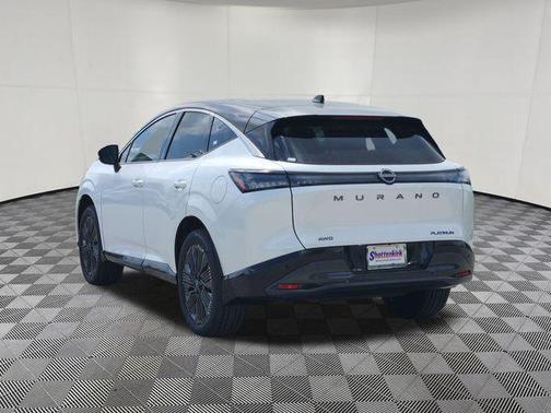 Everest White Pearl Tricoat/Super Black 2026 Nissan Murano Platinum