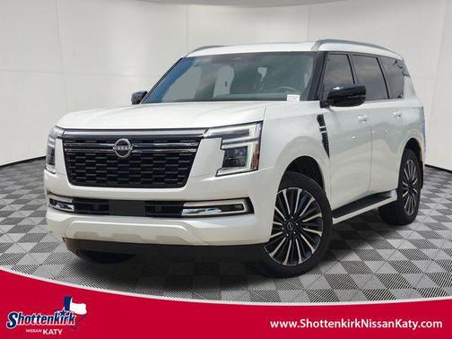 Everest White Pearl Tricoat 2026 Nissan Armada Platinum Reserve