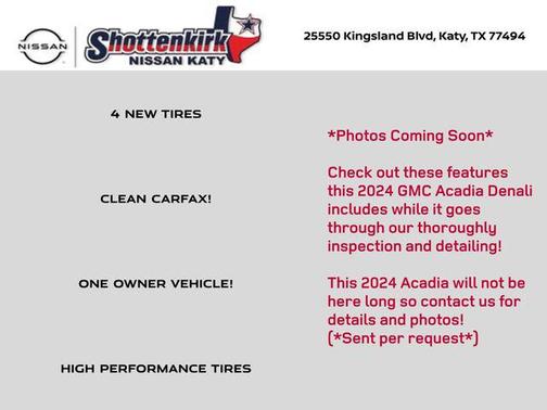 2024 GMC Acadia Denali