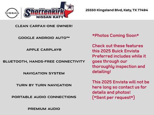 2025 Buick Envista Preferred FWD