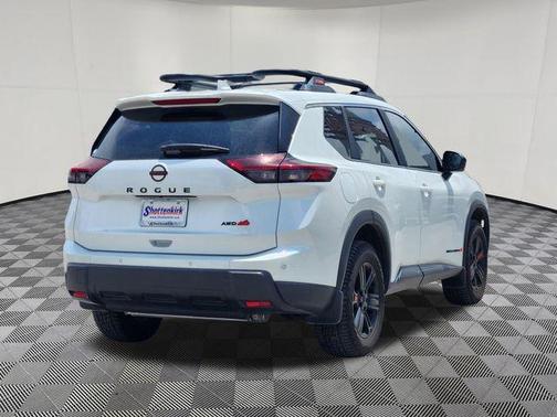 Everest White Pearl 2025 Nissan Rogue Rock Creek
