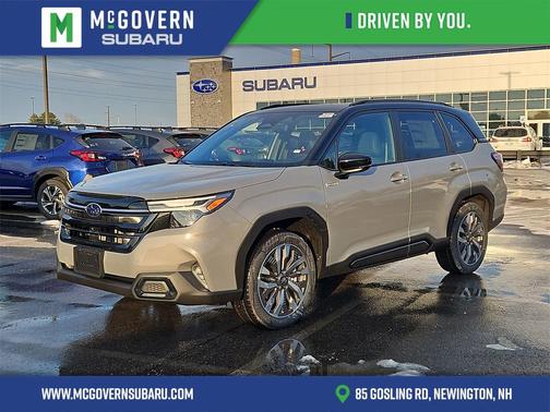 Riverrock Green 2025 Subaru Forester Hybrid Touring SUV