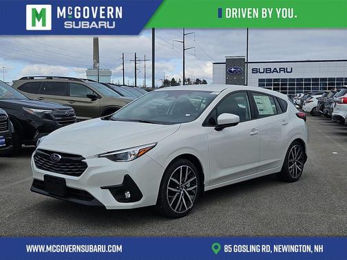 Crystal White Pearl 2026 Subaru Impreza Sport