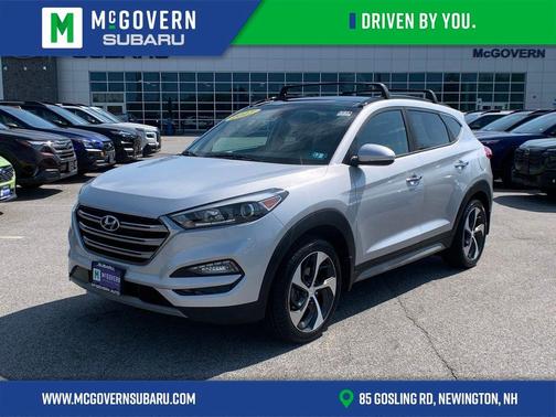 Molten Silver 2017 Hyundai TUCSON Limited