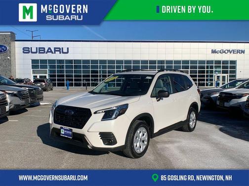 Crystal White Pearl 2022 Subaru Forester