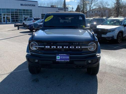 Azure Gray Metallic 2025 Ford Bronco Outer Banks