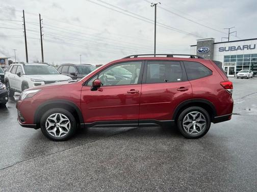 Crimson Red Pearl 2024 Subaru Forester Premium