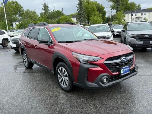 Crimson Red Pearl 2025 Subaru Outback Premium