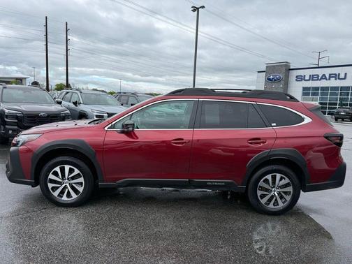 Crimson Red Pearl 2025 Subaru Outback Premium